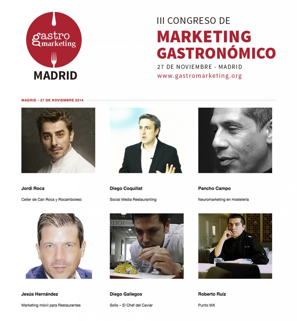 Marketing gastronómico en Madrid